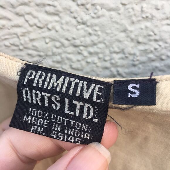 Vintage Primitive Arts Ltd. Cotton Zebra Vest - Picture 3 of 6